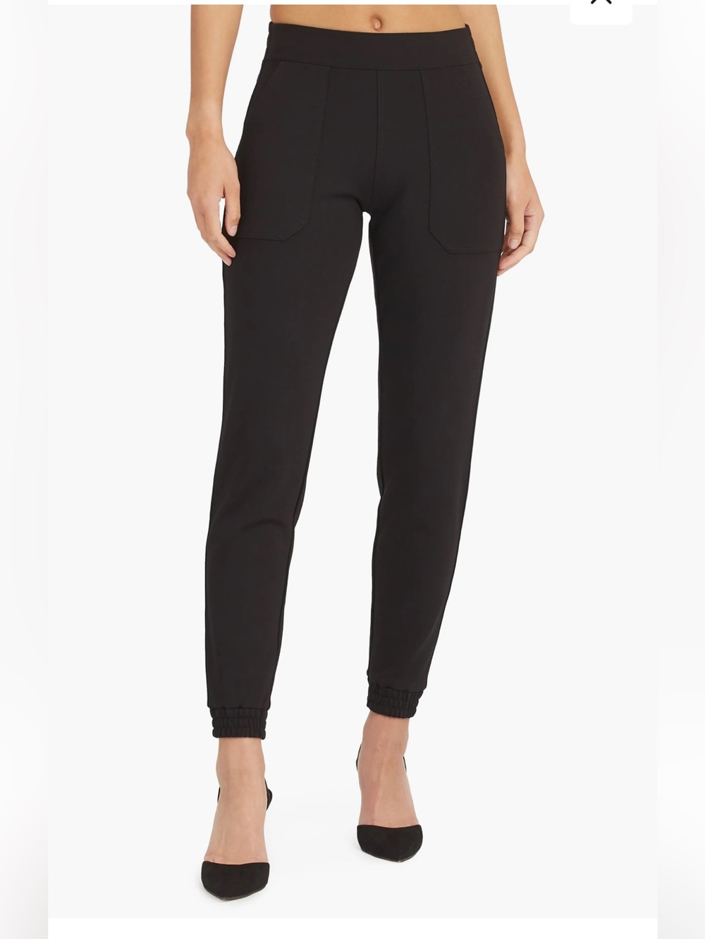 Spanx Perfect Pant Jogger Black Women’s Size 3X New